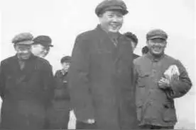 1952年毛主席视察袁世凯坟茔，有人提议彻底夷平，毛主席：不能平图片