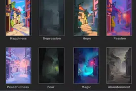 插画作品集如何用色彩讲故事图片