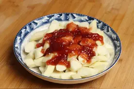 天热，我家孩子迷上它，10分钟做一盘，简单美味，又甜又糯图片