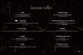 SUPER JUNIOR正规10辑曲目列表公开图片