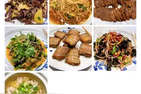 佟大为晒晚餐，全是东北风味，网友：太馋人，也想去佟家食堂蹭饭图片