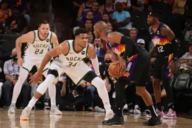 NBA总决赛G2，保罗继续高效23+4+8，太阳继续高歌猛进擒拿雄鹿图片