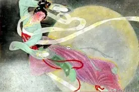 中秋佳节，看艺术作品中的“嫦娥奔月”图片