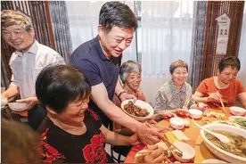 66岁“吃肉”宴图片