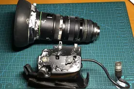 看看二十几年前广播级摄像机前端镜头内部3CCD结构图片
