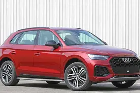 加长了就是不一样！2021款奥迪Q5L实拍车，两款中网可选图片