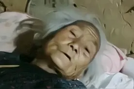 山东老太摔伤骨折，子女7人一致放弃治疗不给吃喝，老太苦等死图片