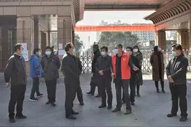 省委党校（甘肃行政学院）常务副校（院）长刘进军在雁滩校区调研督导疫情防控工作图片