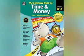 英语原版经典全彩练习册《关于时间和金钱》400页+图片