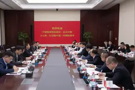 王云林赴中建三局调研座谈图片