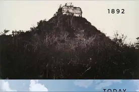 考古遗址最有趣的“被发现之前和之后”的照片图片
