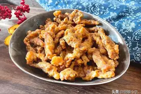 炸小酥肉，面糊是基础，白酒是关键，花椒才是灵魂，这样做才正宗图片