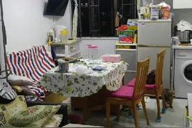 参观小姑北京50㎡新房，感觉快要窒息了，这么小也能住下四口人？图片