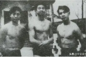 袁隆平院士赤膊照，恰同学少年，风华正茂图片