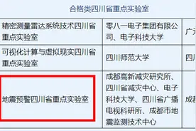 四川省重点实验室评估结果出炉，电子科大和西南交大评为优秀类图片