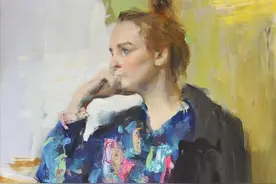 俄罗斯青年画家列宾美院教师——伊万·洛金诺夫图片