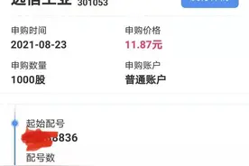 仅1万市值中签新股远信工业是什么感受？图片