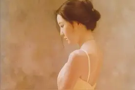 痴迷画家，一生只为一个美女画人体，画遍她360度，美醉了图片