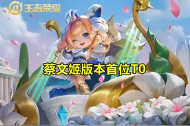 版本仅存在2位T0辅助，蔡文姬稳站榜首，他凭一手弱化上位图片