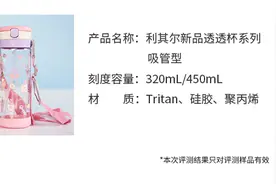 利其尔透透杯系列评测炎炎夏日，高颜值喝水神器，助宝宝快乐补水图片