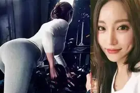 韩国健身美女神似“李小璐”，前凸后翘，这才是男人最馋的身材！图片