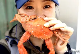 大连初冬那片海啊，咱也乘风破浪去！海参螃蟹大虾怪我来了图片