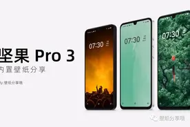 壁纸超走心的坚果PRO 3内置系统原生壁纸分享图片