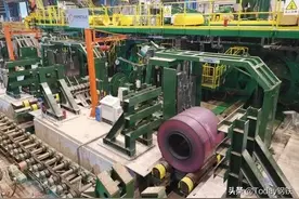 日照钢铁第五条ESP线生产出第一个带卷图片