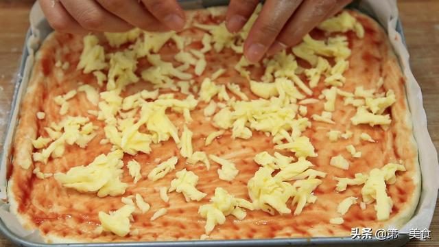 披萨别去买了，教你在家做，外酥里软拉丝长，满足各种挑食宝宝