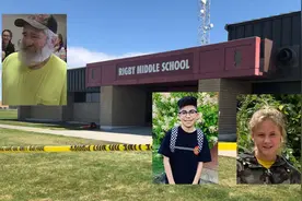 担心包里藏枪？美国中学禁止背书包，学生把滑板婴儿车都用上了图片