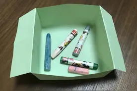 超实用的折纸垃圾盒图片