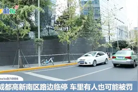 今起在成都高新南区路边临停 车里有人也可能被罚视频封面