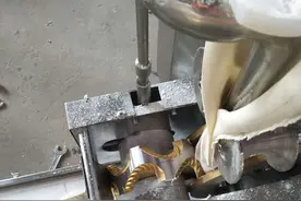 全自动饺子机有多种花纹模具可选，饺子成品好封口严实不易破皮图片