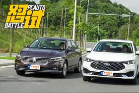 新一代福睿斯怼试朗逸 家轿标杆哪个强？图片