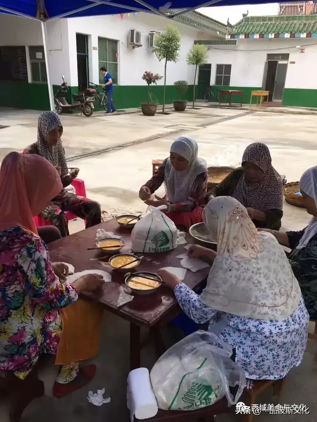 河南回民开斋节美食：撒木撒布