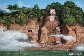 乐山大佛说乐山不是我真名！摩崖碑的发现告诉你大佛真名图片