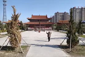 约2000年历史的丰县永宁寺，如今成了丰县百姓保佑平安的祈求圣地图片