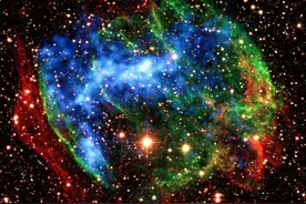 地球可能正在一颗超新星爆炸的碎片中裸奔，温度高达6000度图片