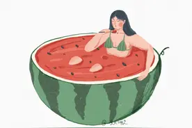 超有创意的水果插画图片