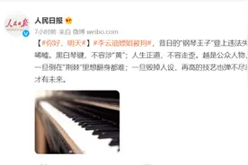 人民日报评李云迪嫖娼被拘：黑白琴键不容涉“黄”，人生正道不容走歪图片