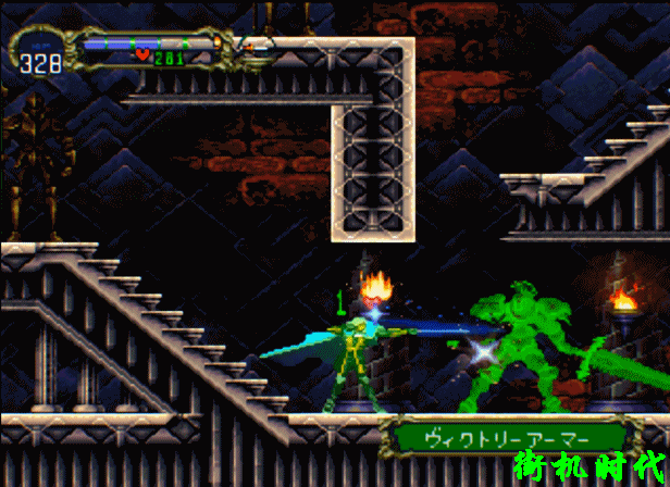 历代《恶魔城》顶级武器的特殊效果，光是妖刀村正就有五种变化