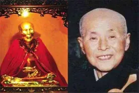 她是修成正果的尼姑，圆寂后成肉身菩萨，身上的女人特征消失图片