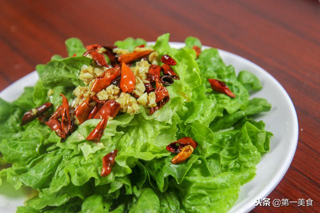 炝拌生菜的做法（生菜如何吃简单美味厨师长分享的这道炝拌生菜有做法）