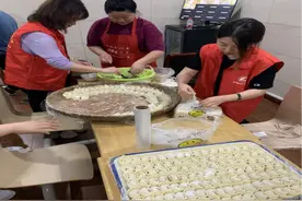 抗台现场｜吴兴志愿者在行动图片