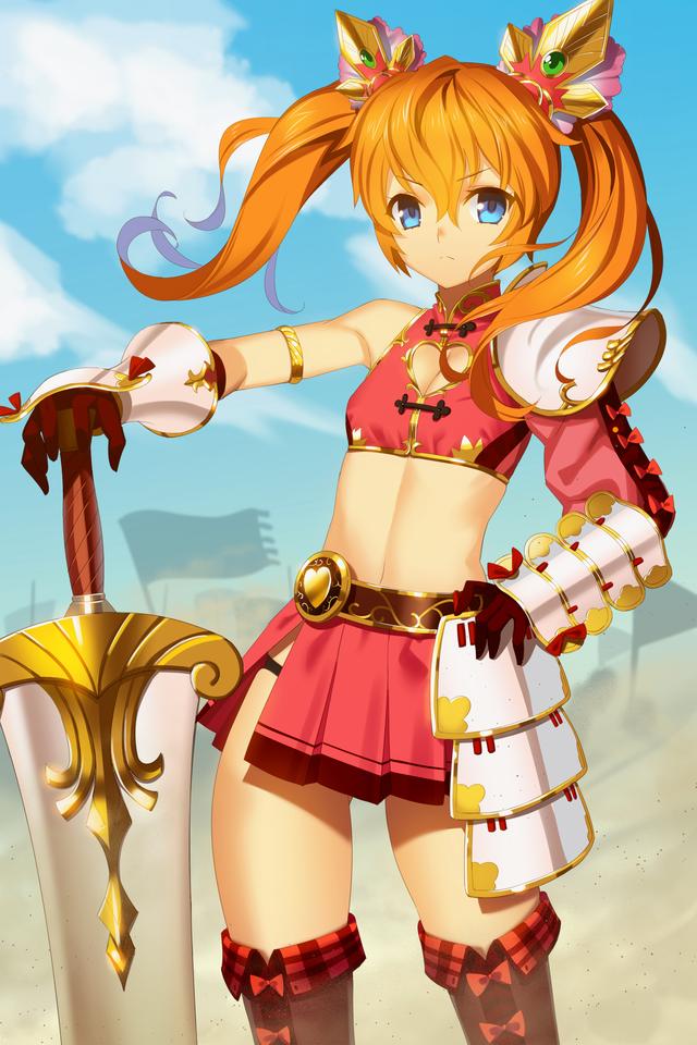 唯美国漫风格《三国罗曼史》游戏卡牌高清原画 女性版三国人物欣赏