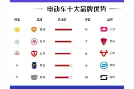 买电动车，选哪个品牌好？电动车品牌“十强榜”出炉，给出了答案图片