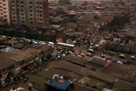 真实的印度贫民窟：100万穷人集中在一起，靠捡垃圾活着图片