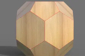 用SolidWorks画出这个五边面、六边面立方体图片