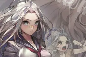 《弹丸论破》大神樱，全面屏壁纸，这才是猛男该喜欢的女孩子图片