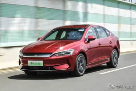 10来万就能买！比亚迪秦PLUS EV的确好看又能打图片
